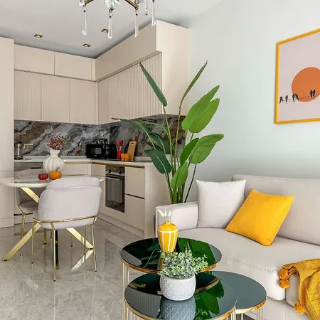 شقة Qoople Legend B - Premium Steps From The Sea ألانيا